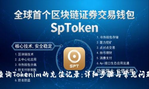 如何查询Tokenim的充值记录：详细步骤与常见问题解答