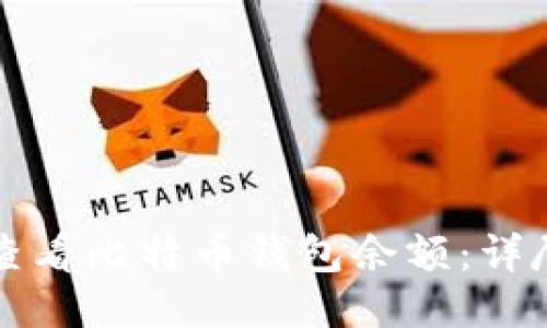 如何查看比特币钱包余额：详尽指南