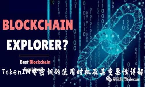 TokenIM中密钥的使用时机及其重要性详解