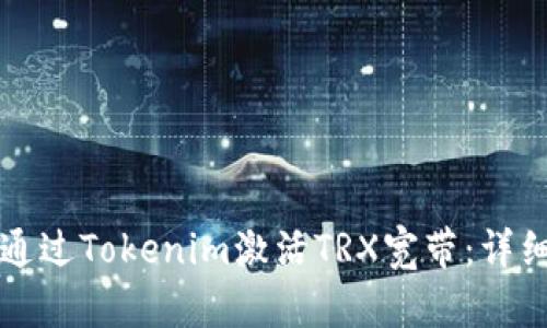 如何通过Tokenim激活TRX宽带：详细指南