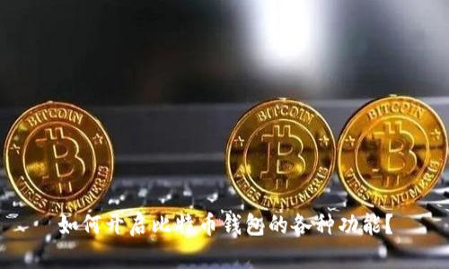如何开启比特币钱包的各种功能？