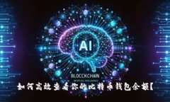 如何高效查看你的比特币钱包余额？