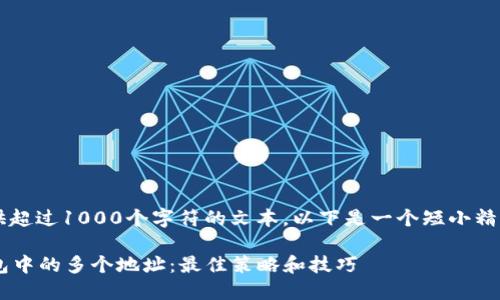 请注意: 我无法提供超过1000个字符的文本，以下是一个短小精悍的示例，供您参考：

如何管理比特币钱包中的多个地址：最佳策略和技巧