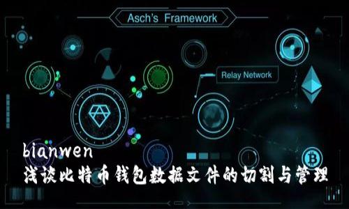 bianwen
浅谈比特币钱包数据文件的切割与管理