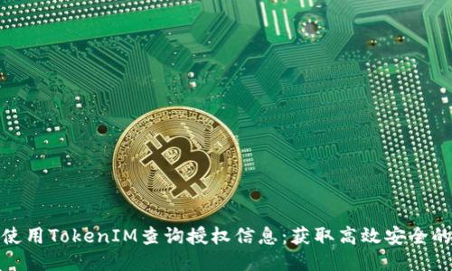如何使用TokenIM查询授权信息：获取高效安全的操控
