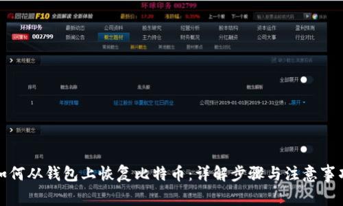 如何从钱包上恢复比特币：详解步骤与注意事项